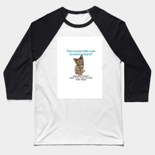 Freud and Cats Baseball T-Shirt
